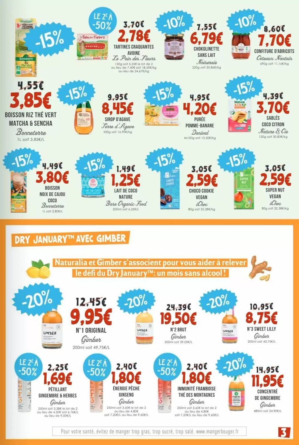 Prospectus promotionnel Naturalia valable à partir du 01/01/2026 - Page 3.