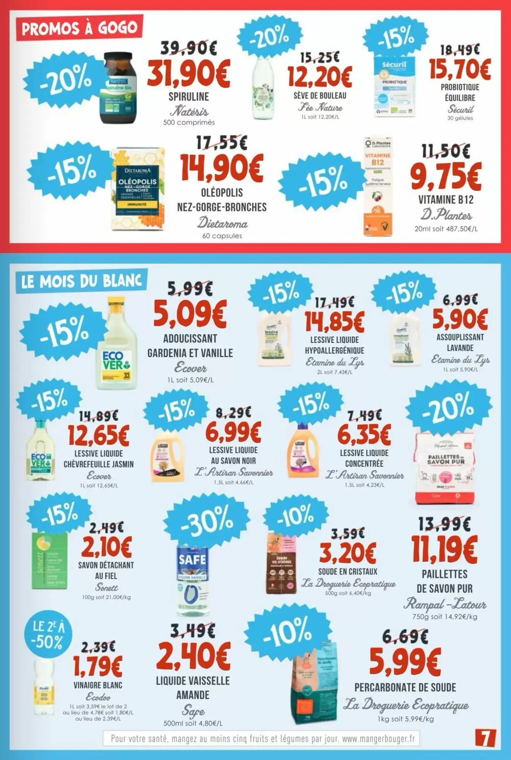 Prospectus promotionnel Naturalia valable à partir du 01/01/2026 - Page 7.