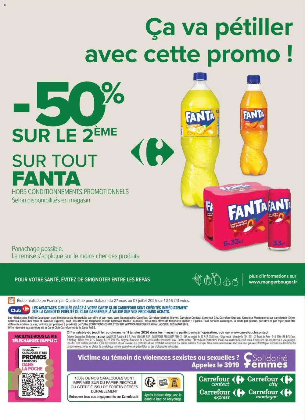 Prospectus promotionnel Carrefour valable à partir du 01/01/2026 - Page 15.