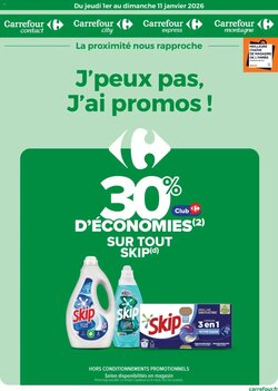Prospectus promotionnel Carrefour valable à partir du 01/01/2026
