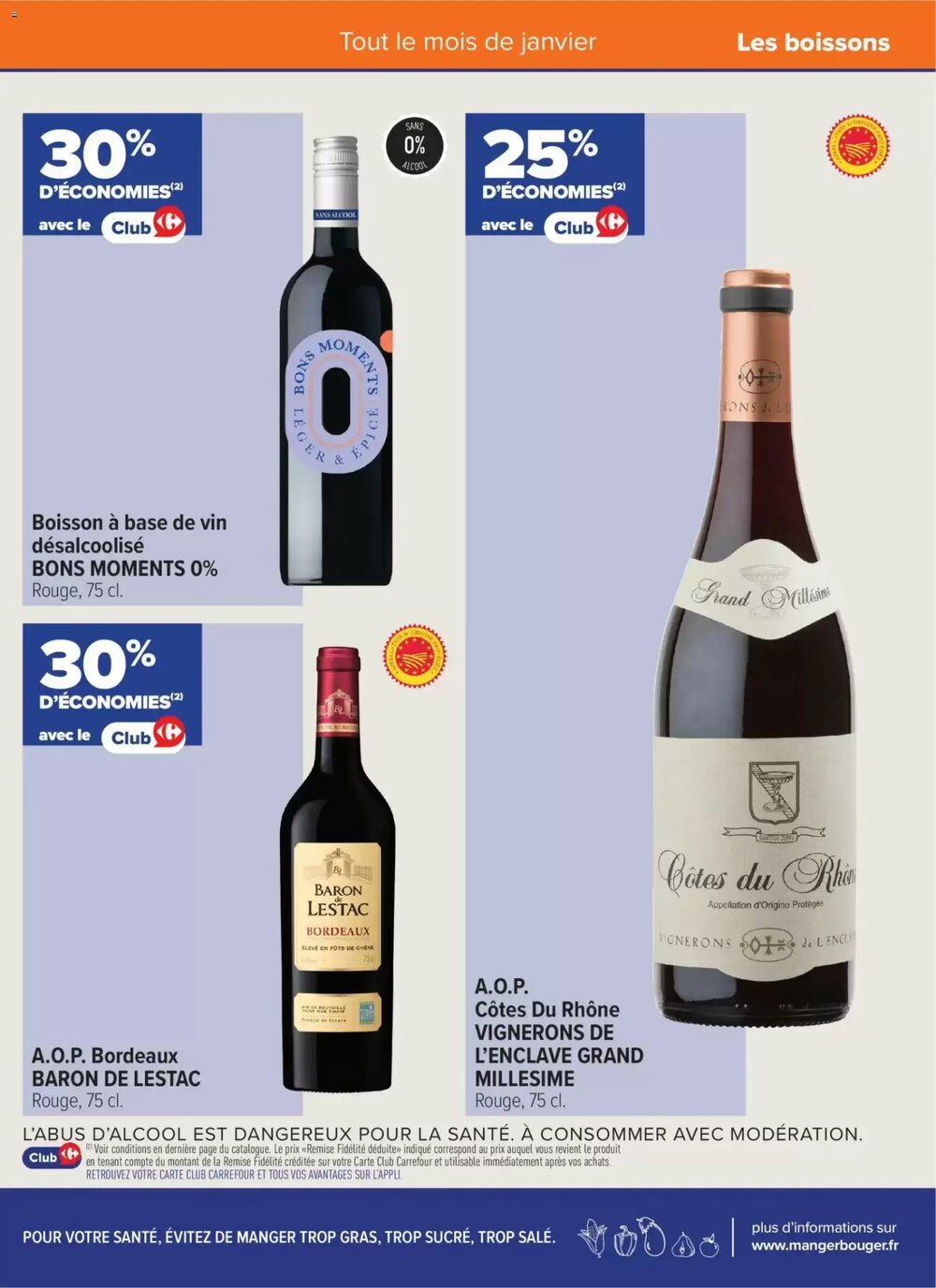 Prospectus promotionnel Carrefour valable à partir du 01/01/2026 - Page 6.