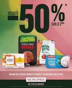 Prospectus promotionnel Monoprix valable à partir du 01/01/2026