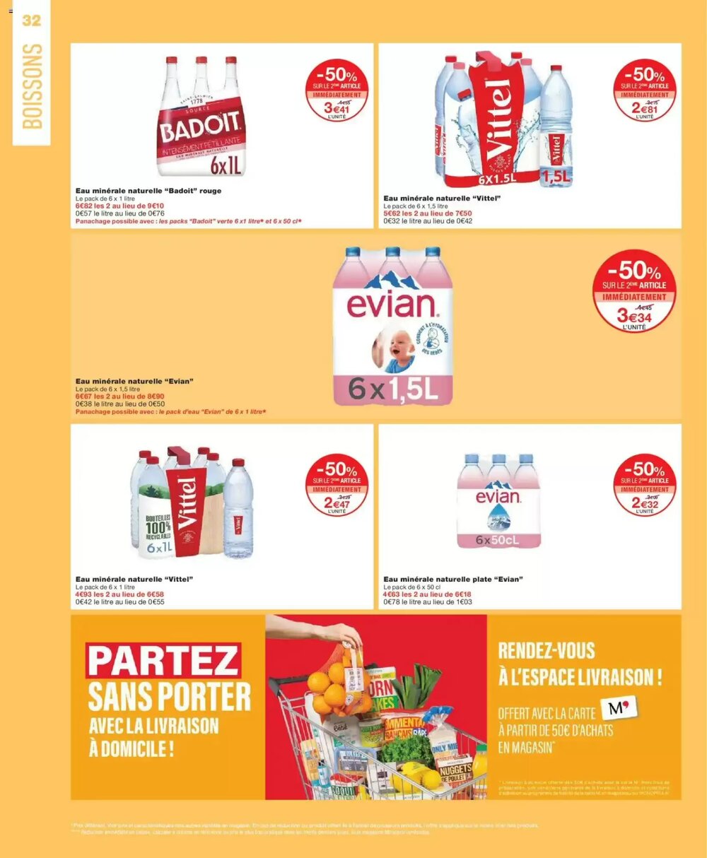 Prospectus promotionnel Monoprix valable à partir du 01/01/2026 - Page 32.