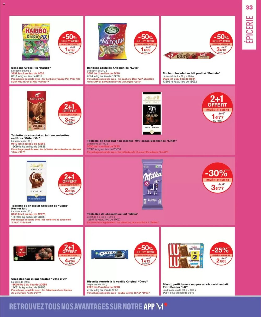 Prospectus promotionnel Monoprix valable à partir du 01/01/2026 - Page 33.