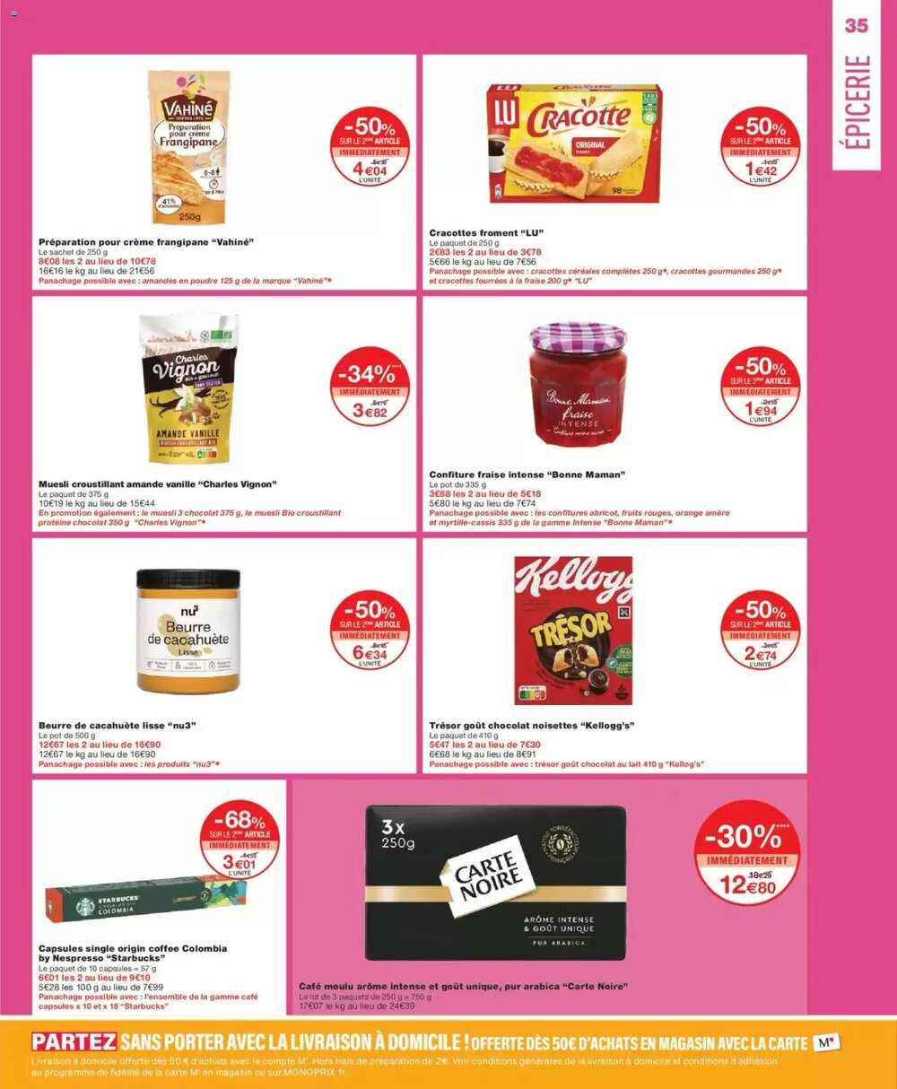 Prospectus promotionnel Monoprix valable à partir du 01/01/2026 - Page 35.