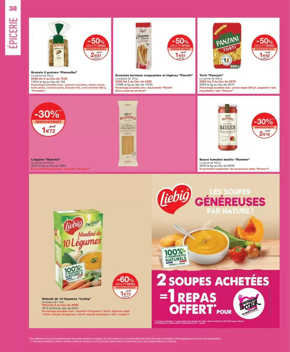 Prospectus promotionnel Monoprix valable à partir du 01/01/2026 - Page 38.