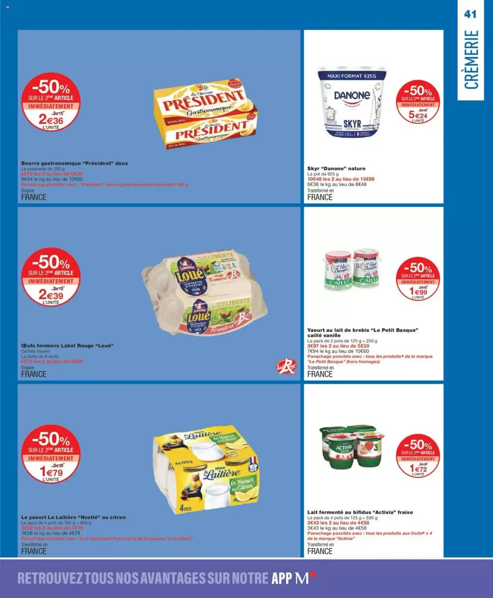 Prospectus promotionnel Monoprix valable à partir du 01/01/2026 - Page 41.