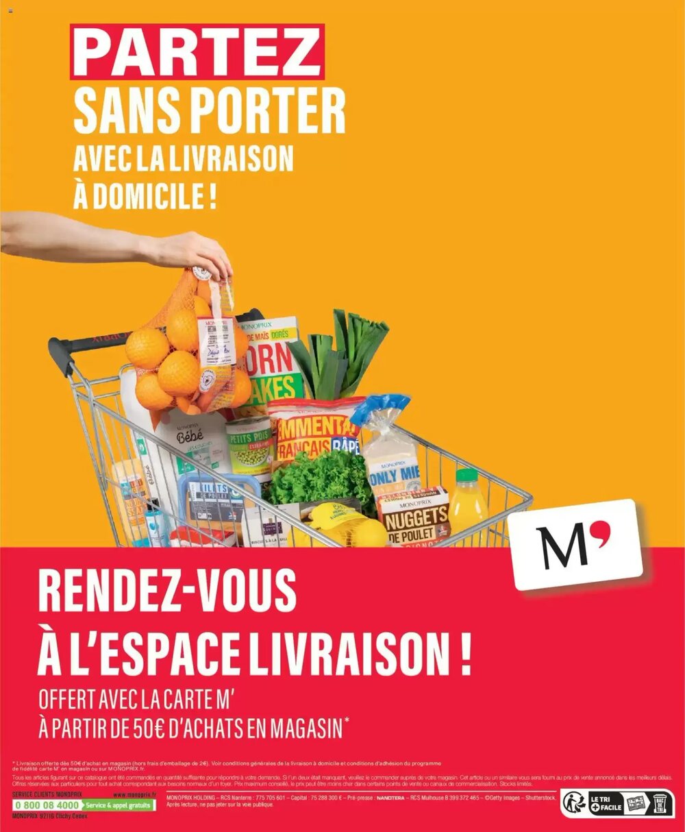 Prospectus promotionnel Monoprix valable à partir du 01/01/2026 - Page 69.