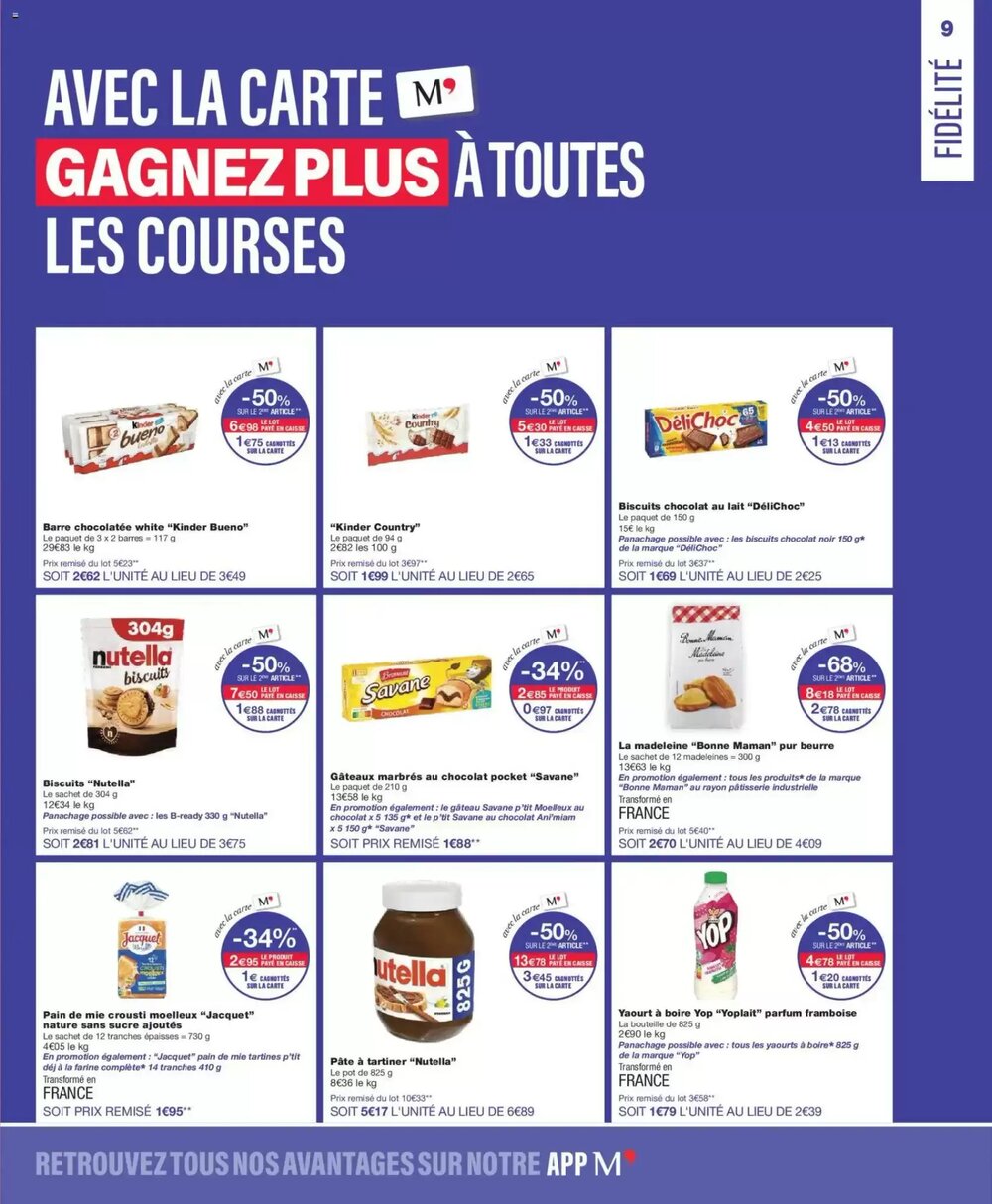 Prospectus promotionnel Monoprix valable à partir du 01/01/2026 - Page 9.