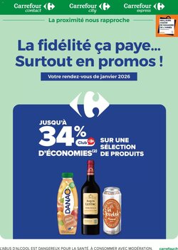 Prospectus promotionnel Carrefour valable à partir du 01/01/2026