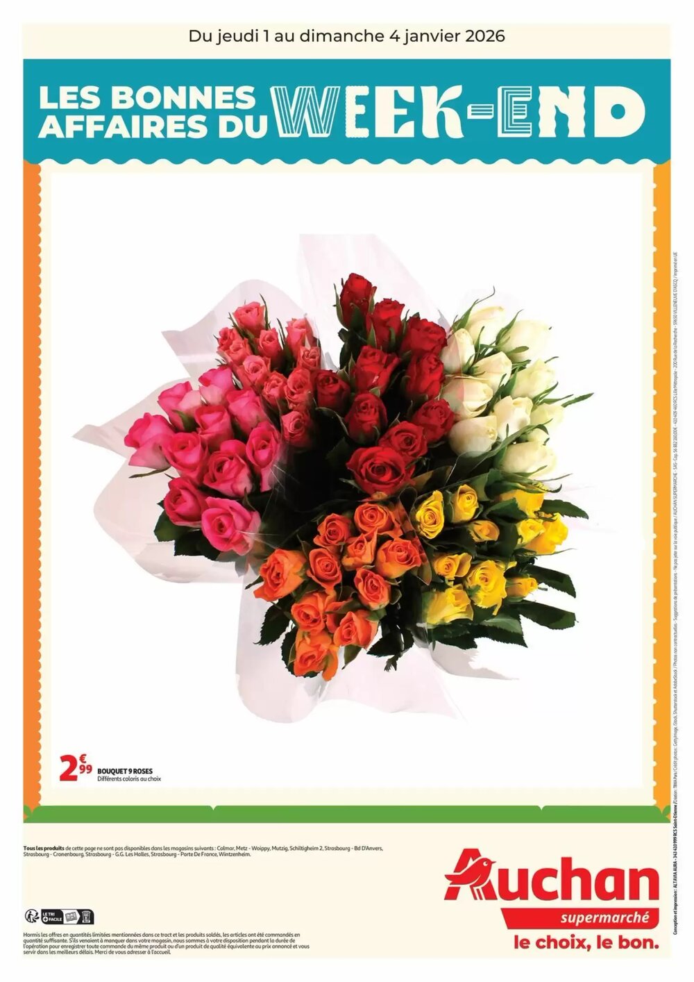 Prospectus promotionnel Auchan valable à partir du 01/01/2026 - Page 2.