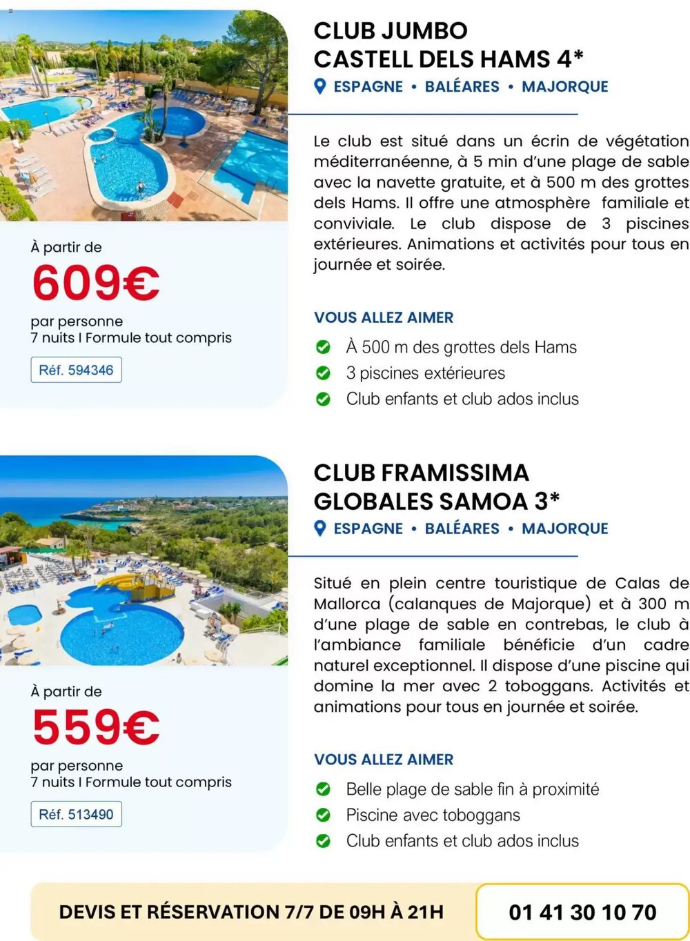 Prospectus promotionnel Auchan Voyages valable à partir du 01/01/2026 - Page 6.