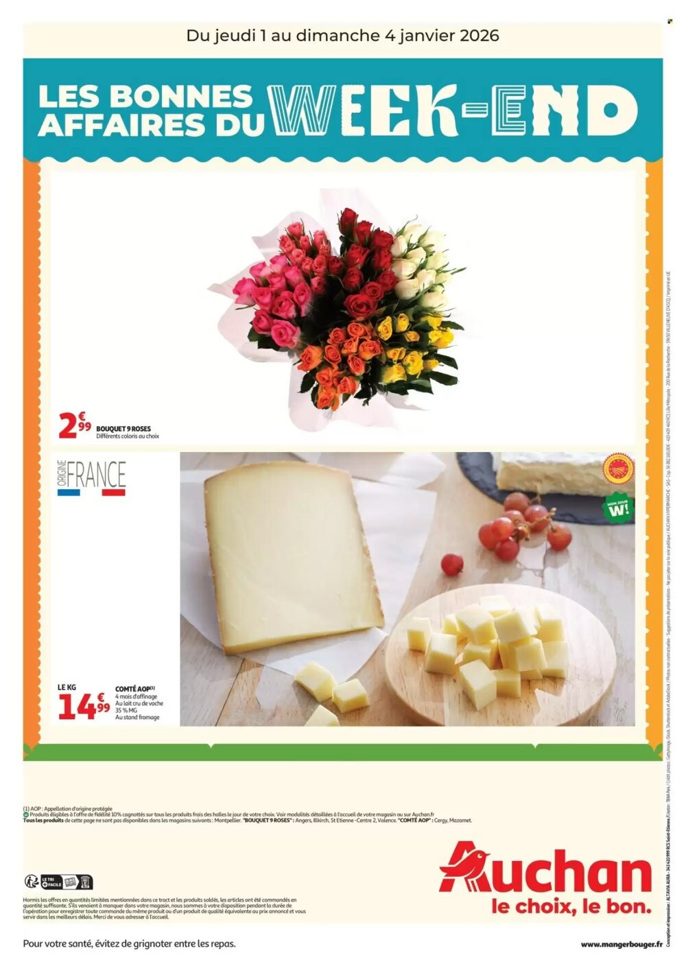 Prospectus promotionnel Auchan valable à partir du 01/01/2026 - Page 2.