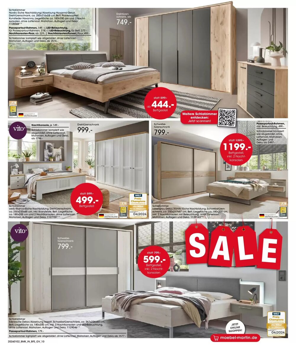 Prospectus promotionnel Möbel Martin valable à partir du 01/01/2026 - Page 10.