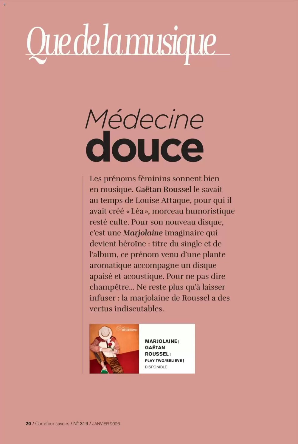 Prospectus promotionnel Carrefour valable à partir du 01/01/2026 - Page 20.