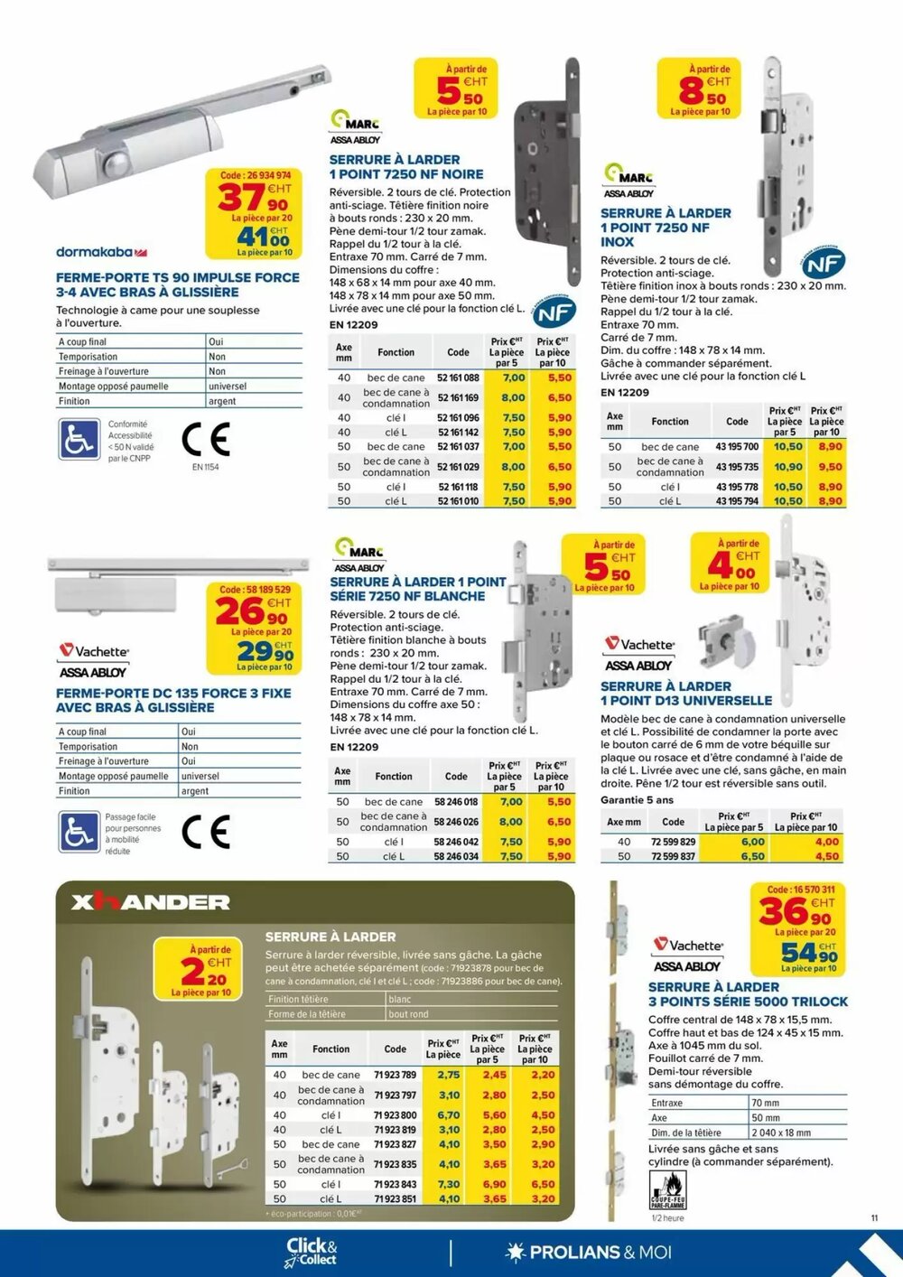 Prospectus promotionnel Prolians valable à partir du 01/01/2026 - Page 11.