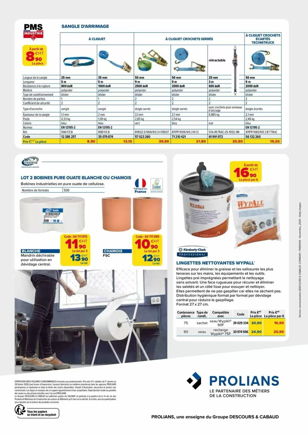 Prospectus promotionnel Prolians valable à partir du 01/01/2026 - Page 16.