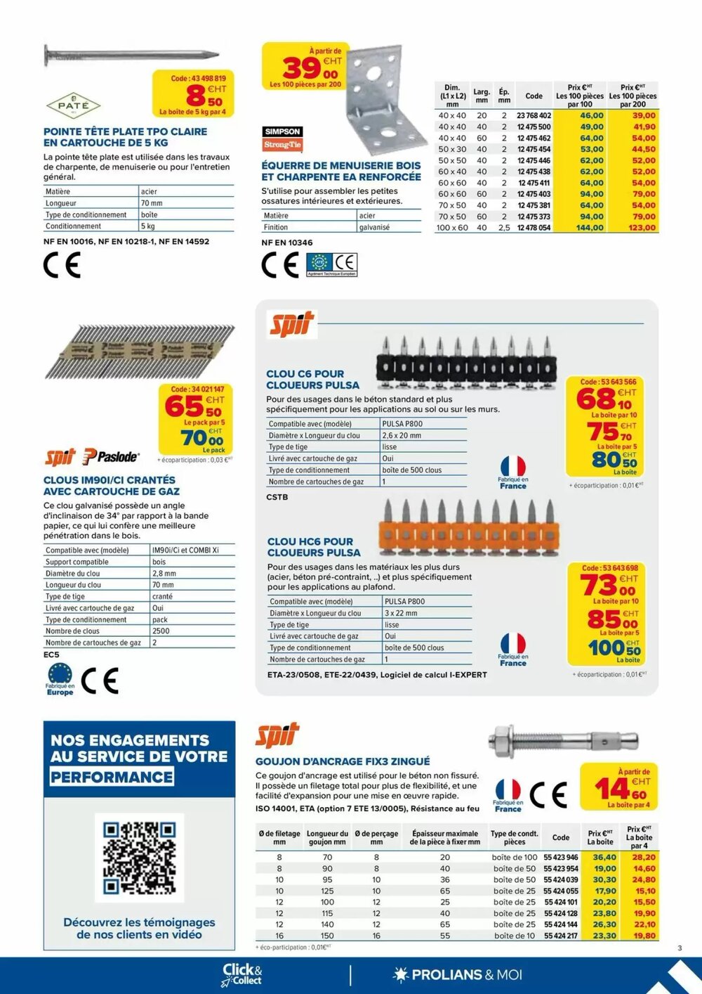 Prospectus promotionnel Prolians valable à partir du 01/01/2026 - Page 3.
