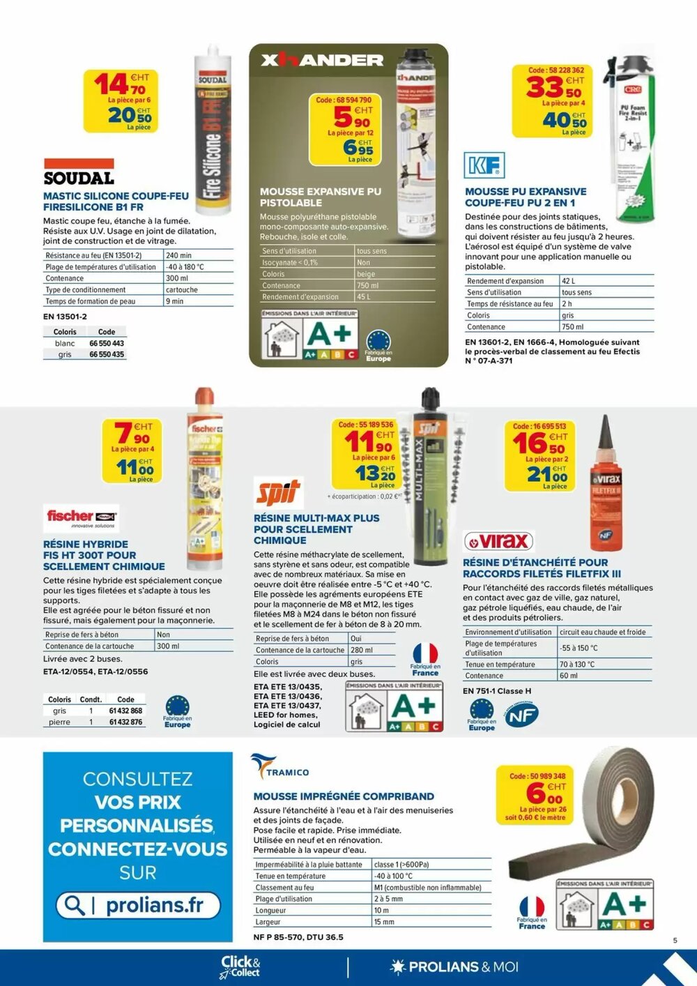 Prospectus promotionnel Prolians valable à partir du 01/01/2026 - Page 5.