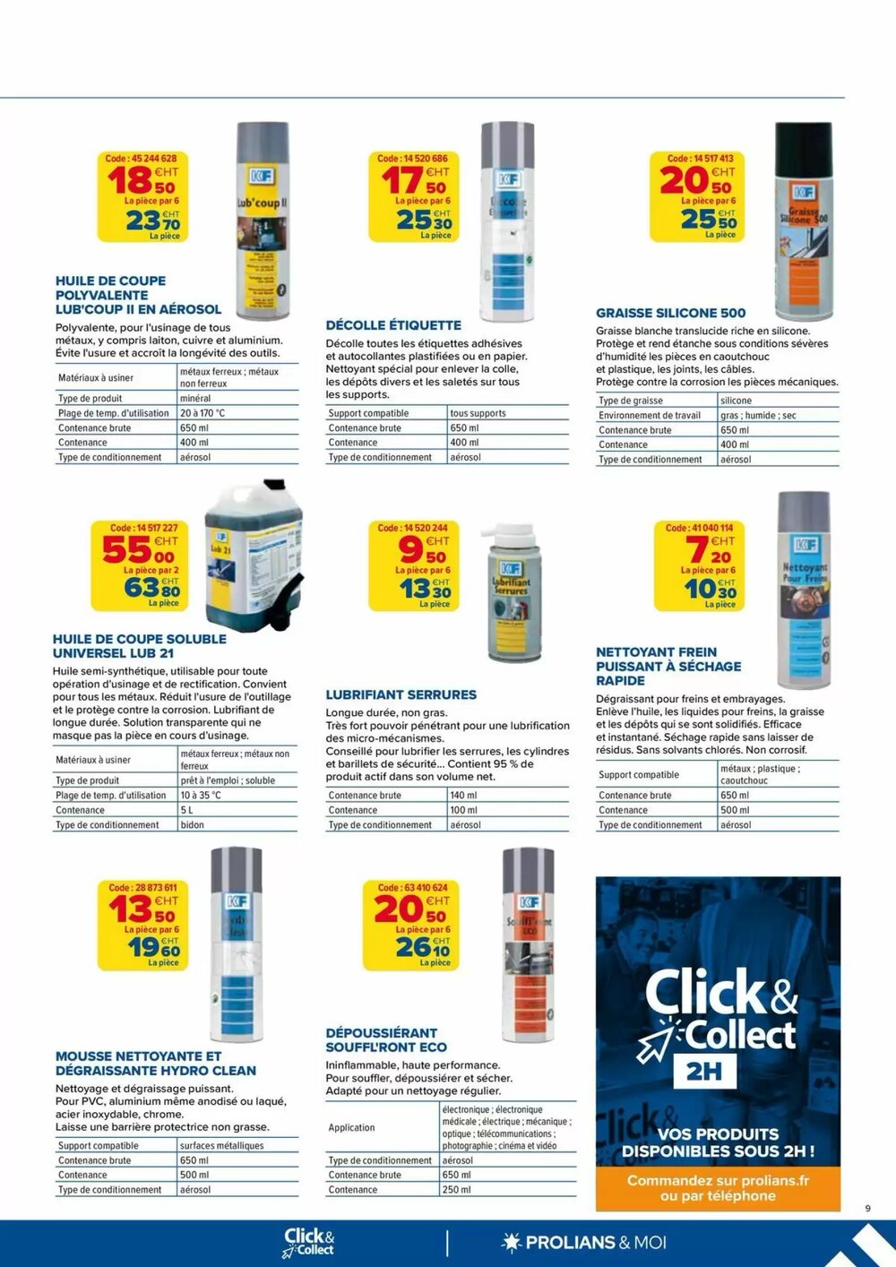 Prospectus promotionnel Prolians valable à partir du 01/01/2026 - Page 9.