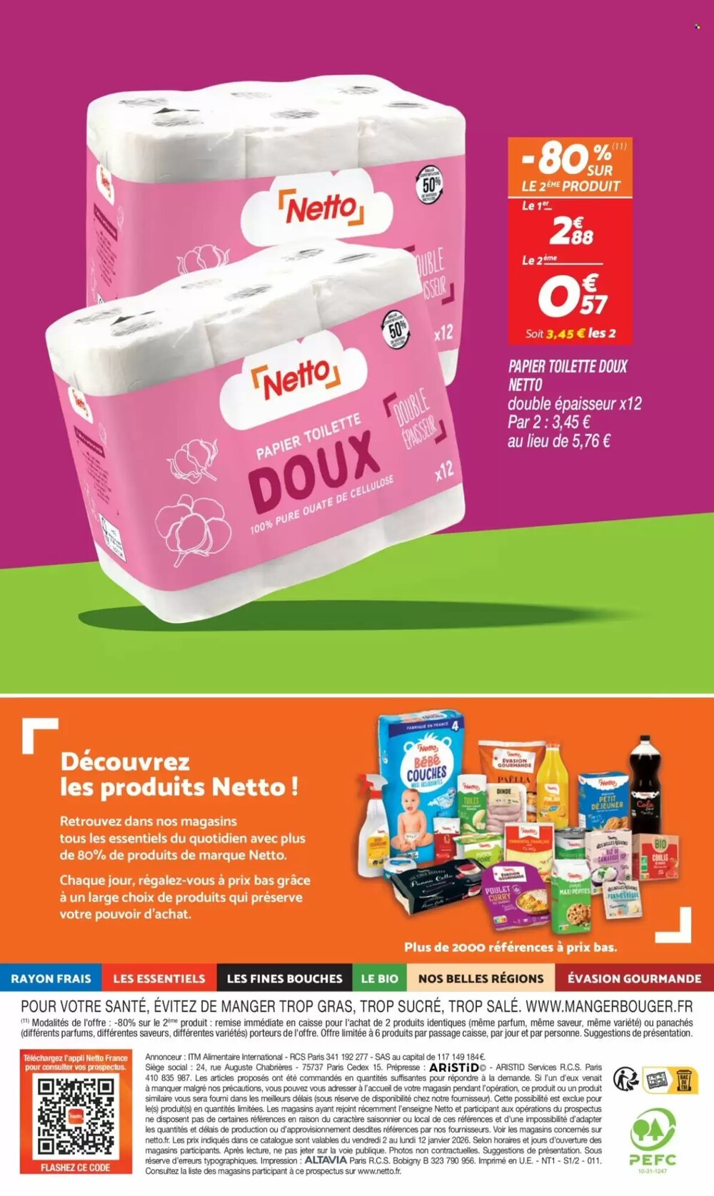Prospectus promotionnel Netto valable à partir du 02/01/2026 - Page 16.