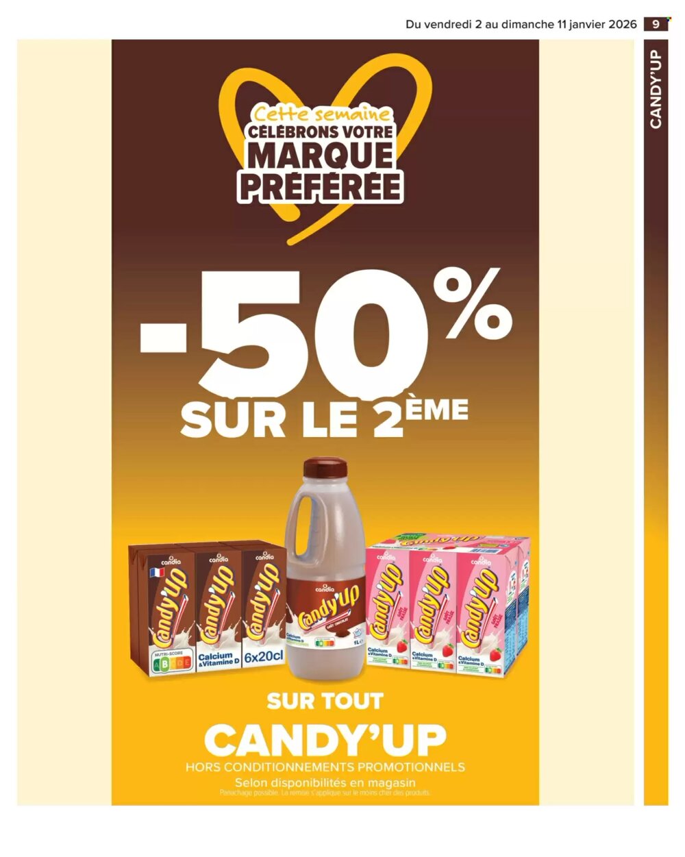 Prospectus promotionnel Carrefour Market valable à partir du 02/01/2026 - Page 11.