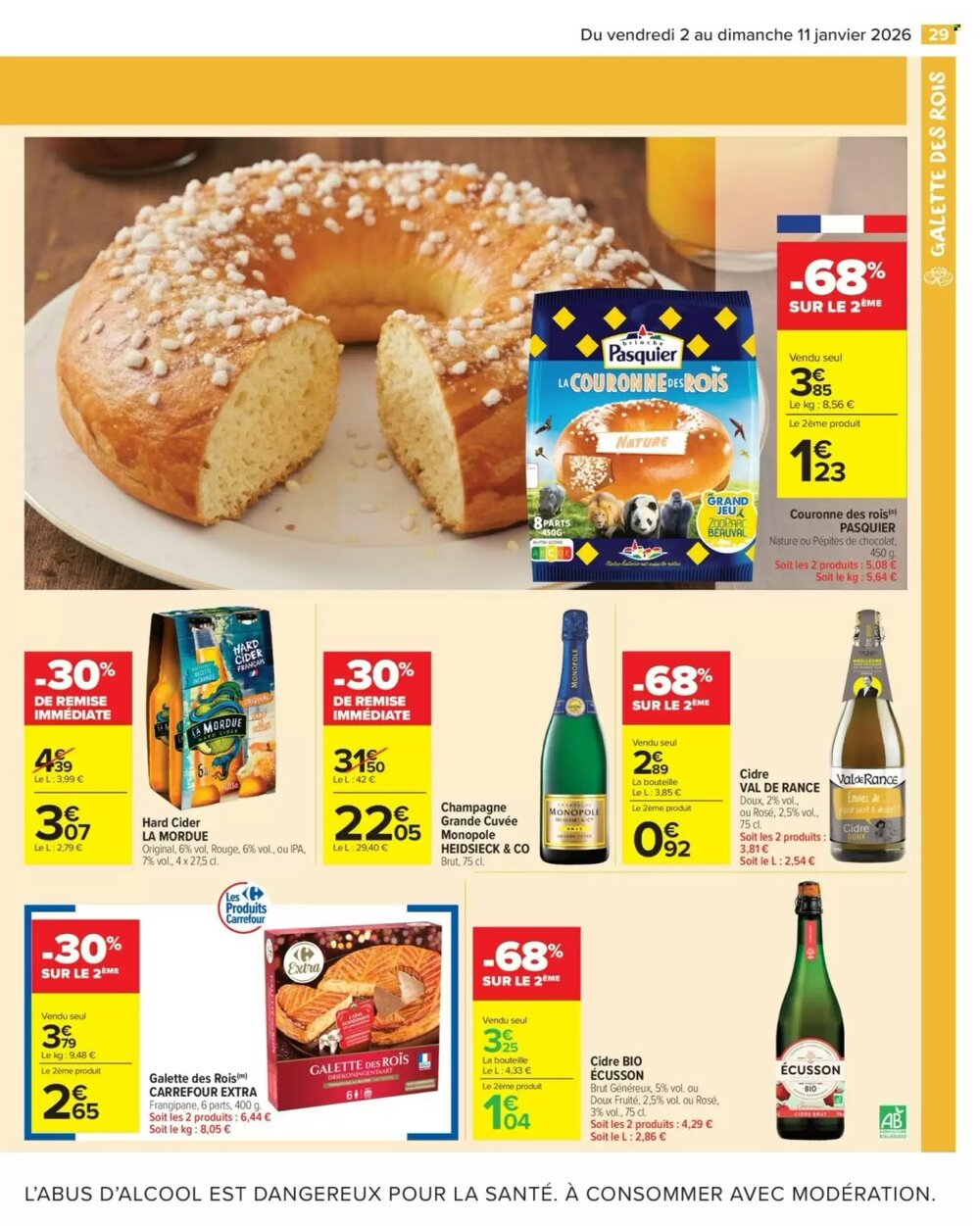 Prospectus promotionnel Carrefour Market valable à partir du 02/01/2026 - Page 31.