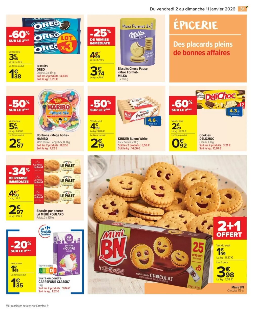 Prospectus promotionnel Carrefour Market valable à partir du 02/01/2026 - Page 33.