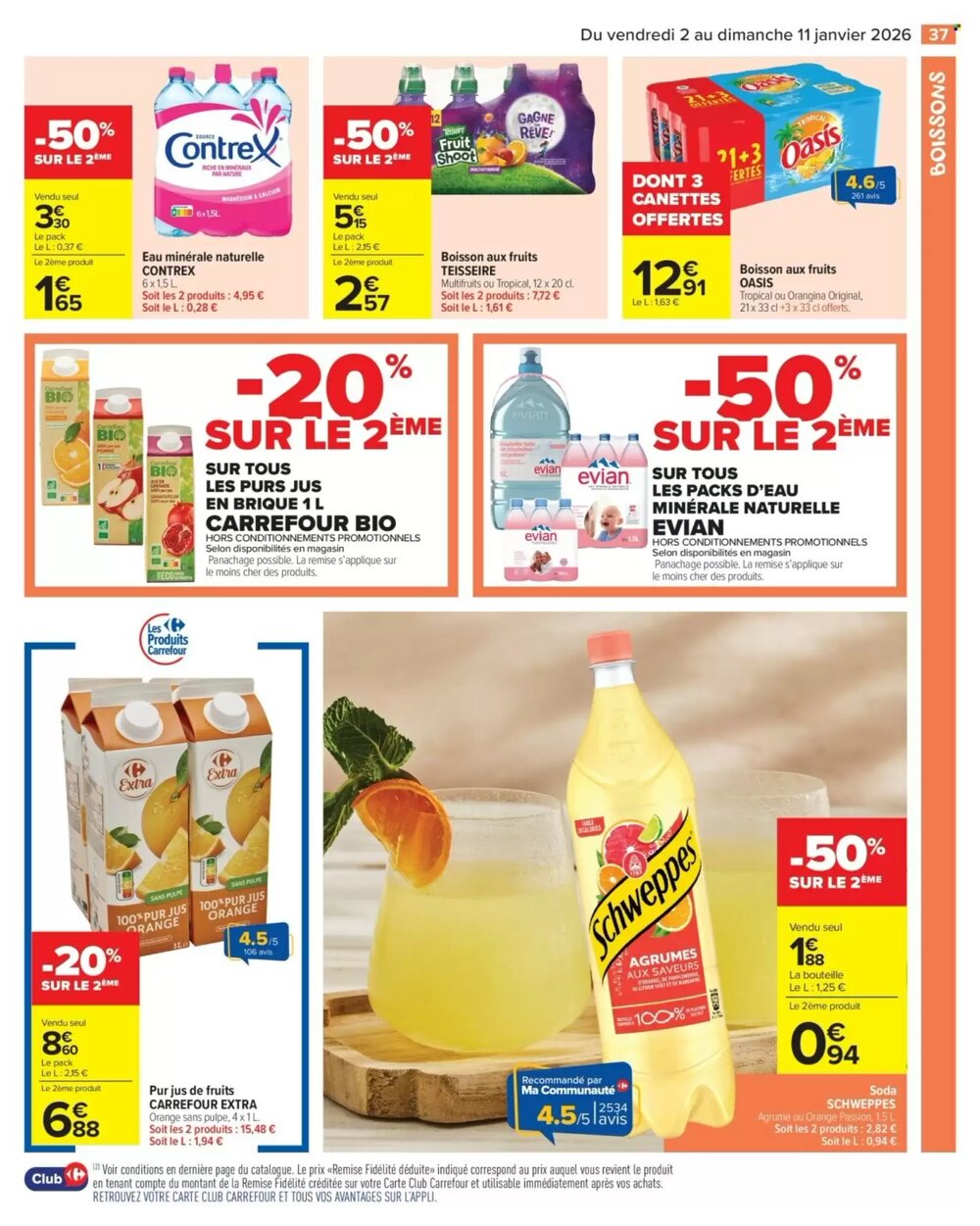 Prospectus promotionnel Carrefour Market valable à partir du 02/01/2026 - Page 39.