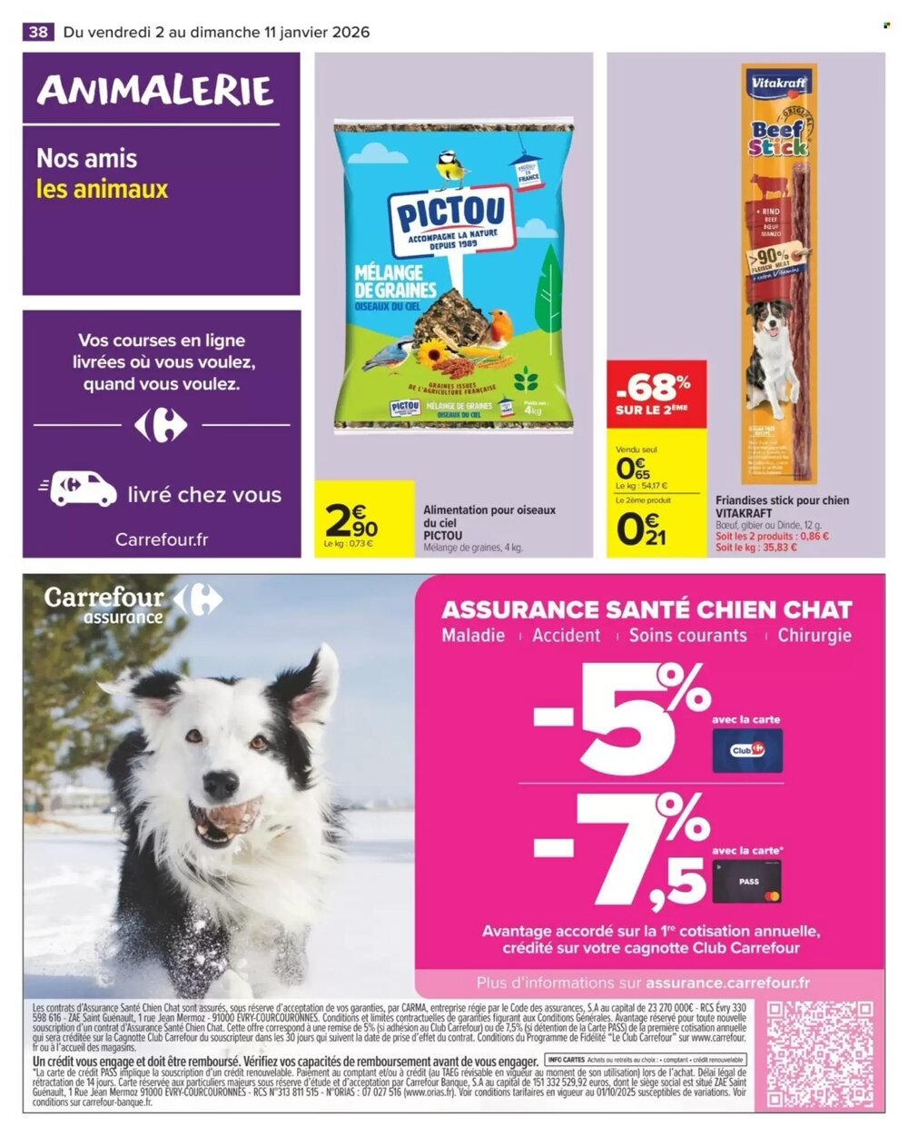 Prospectus promotionnel Carrefour Market valable à partir du 02/01/2026 - Page 40.