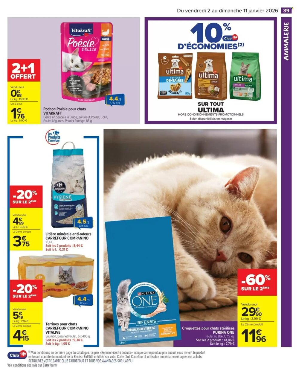 Prospectus promotionnel Carrefour Market valable à partir du 02/01/2026 - Page 41.
