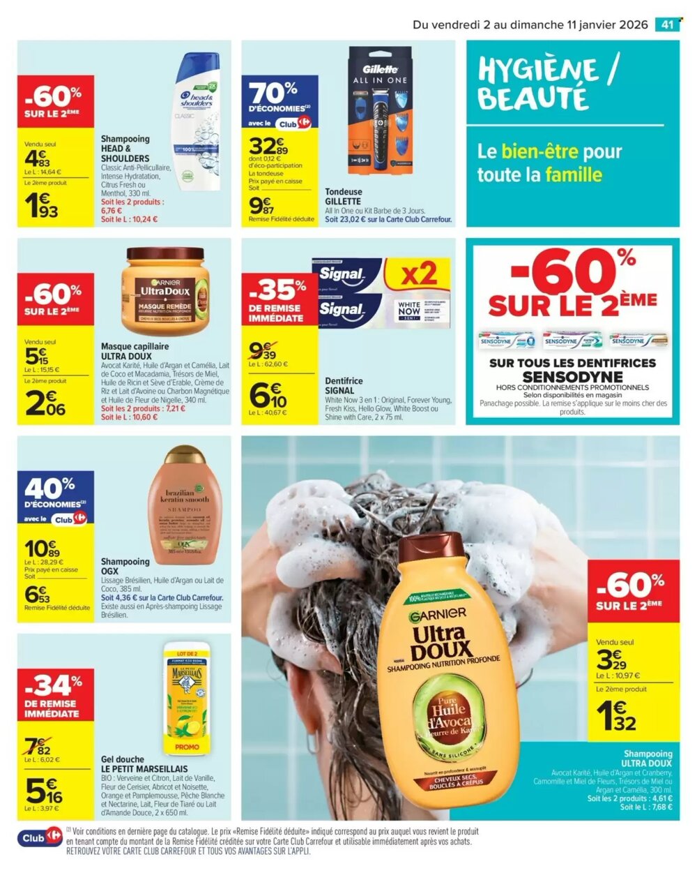 Prospectus promotionnel Carrefour Market valable à partir du 02/01/2026 - Page 43.