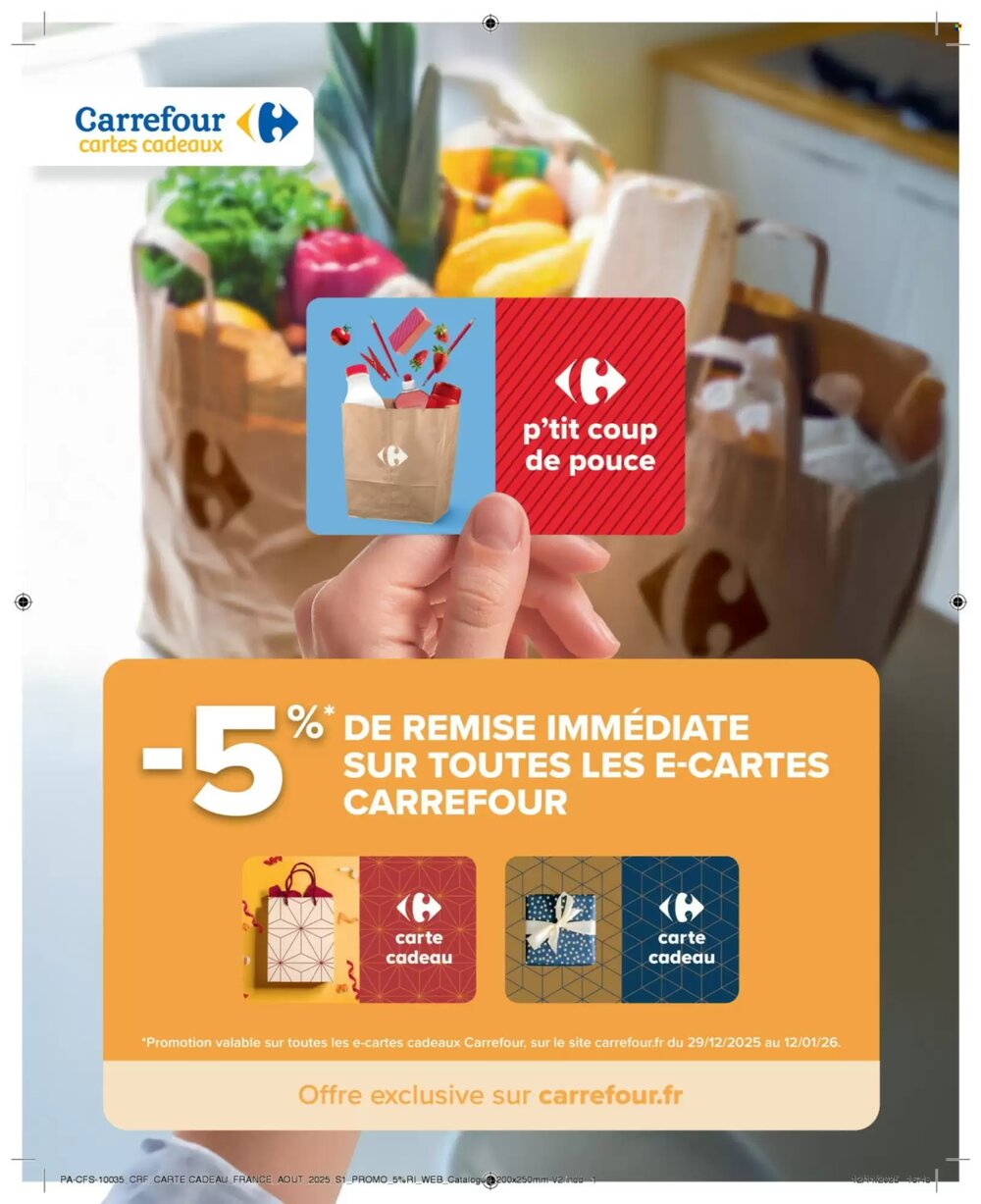 Prospectus promotionnel Carrefour Market valable à partir du 02/01/2026 - Page 51.