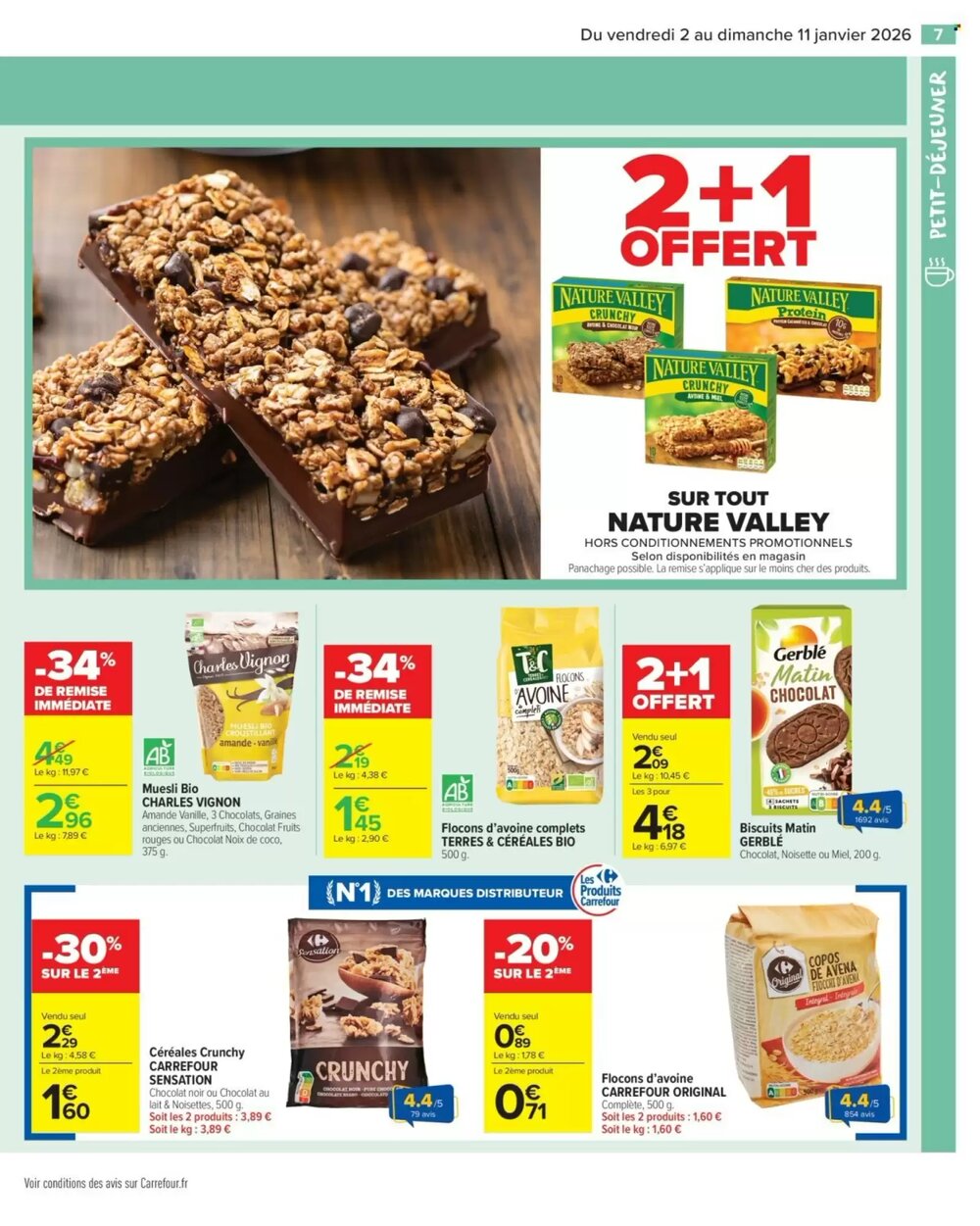 Prospectus promotionnel Carrefour Market valable à partir du 02/01/2026 - Page 9.