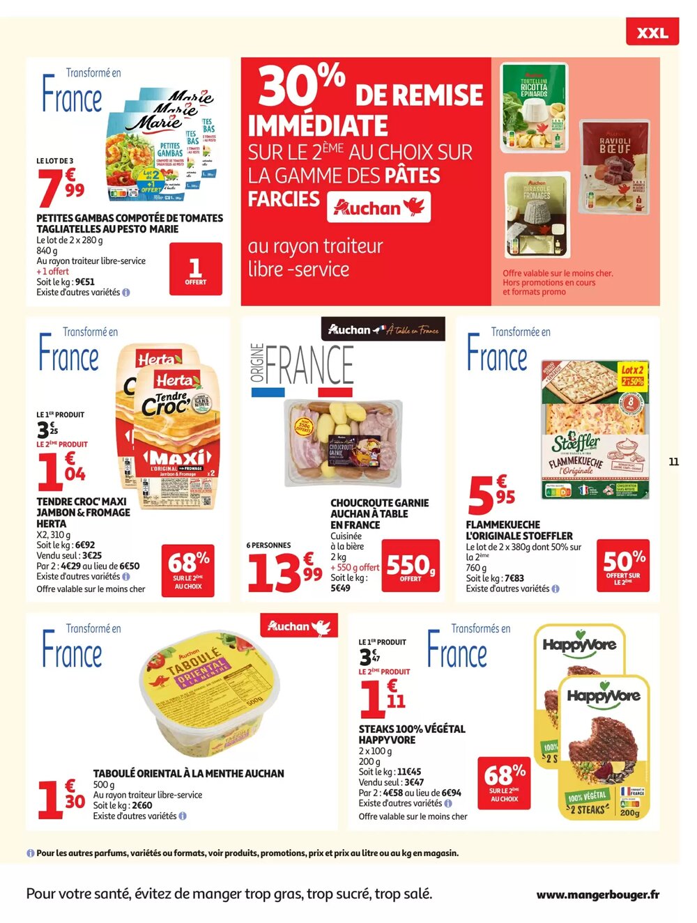 Prospectus promotionnel Auchan valable à partir du 02/01/2026 - Page 11.