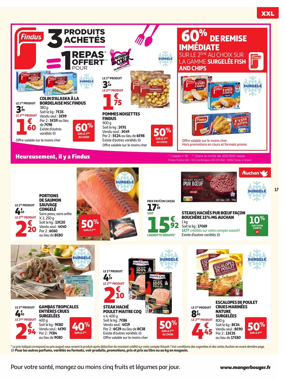 Prospectus promotionnel Auchan valable à partir du 02/01/2026 - Page 17.