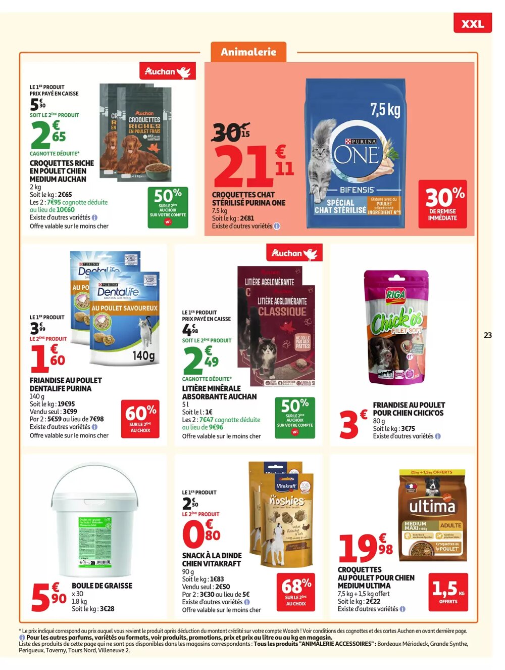 Prospectus promotionnel Auchan valable à partir du 02/01/2026 - Page 23.