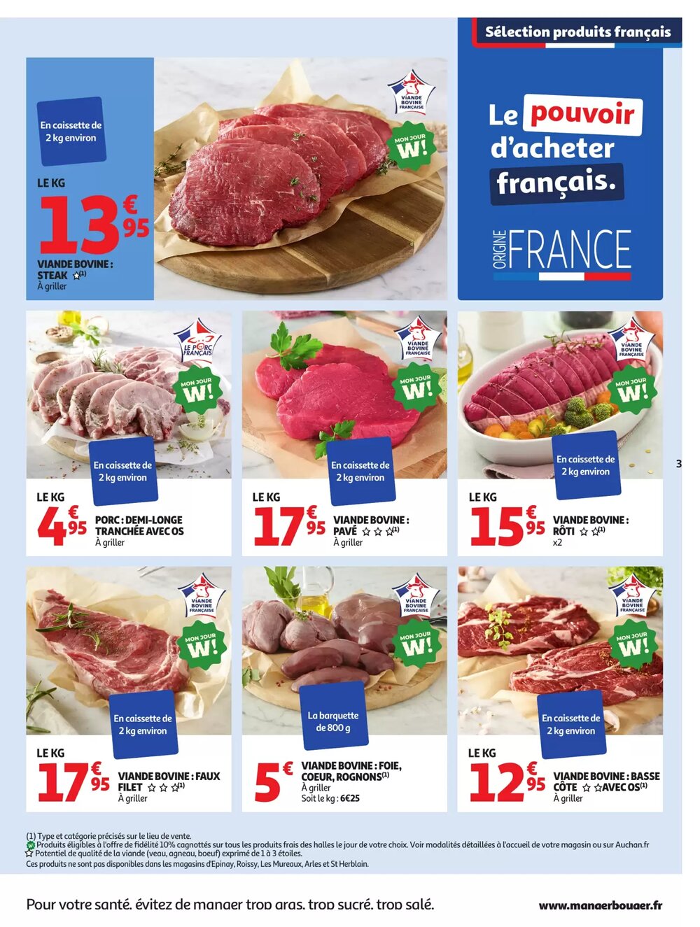 Prospectus promotionnel Auchan valable à partir du 02/01/2026 - Page 3.