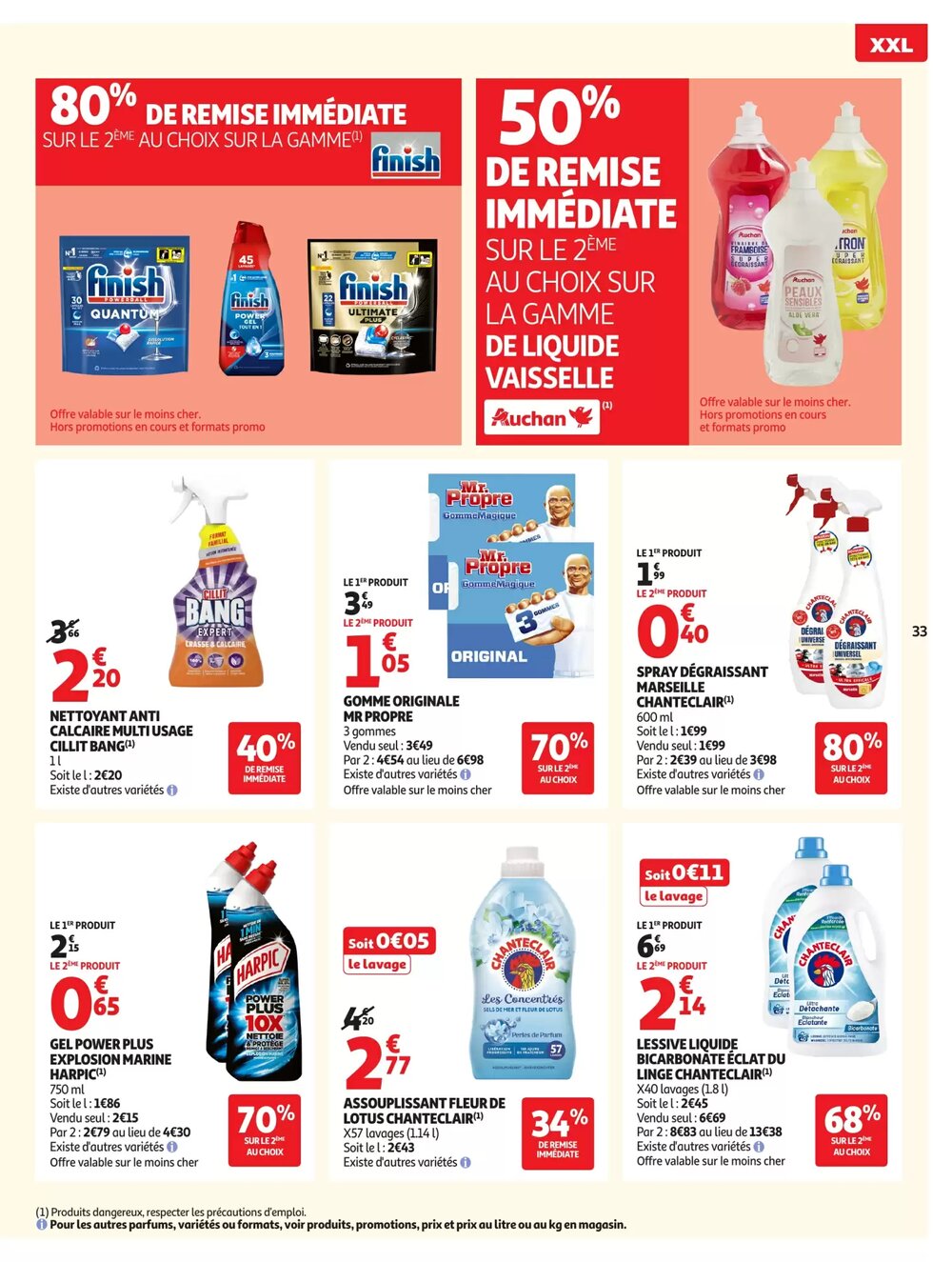 Prospectus promotionnel Auchan valable à partir du 02/01/2026 - Page 33.