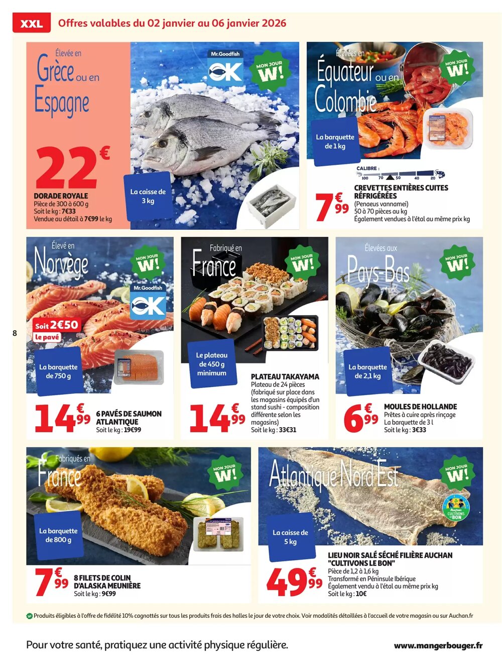 Prospectus promotionnel Auchan valable à partir du 02/01/2026 - Page 8.
