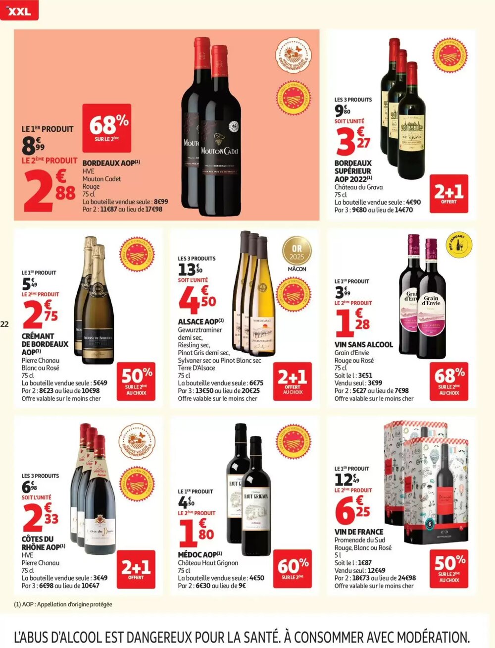 Prospectus promotionnel Auchan valable à partir du 02/01/2026 - Page 22.