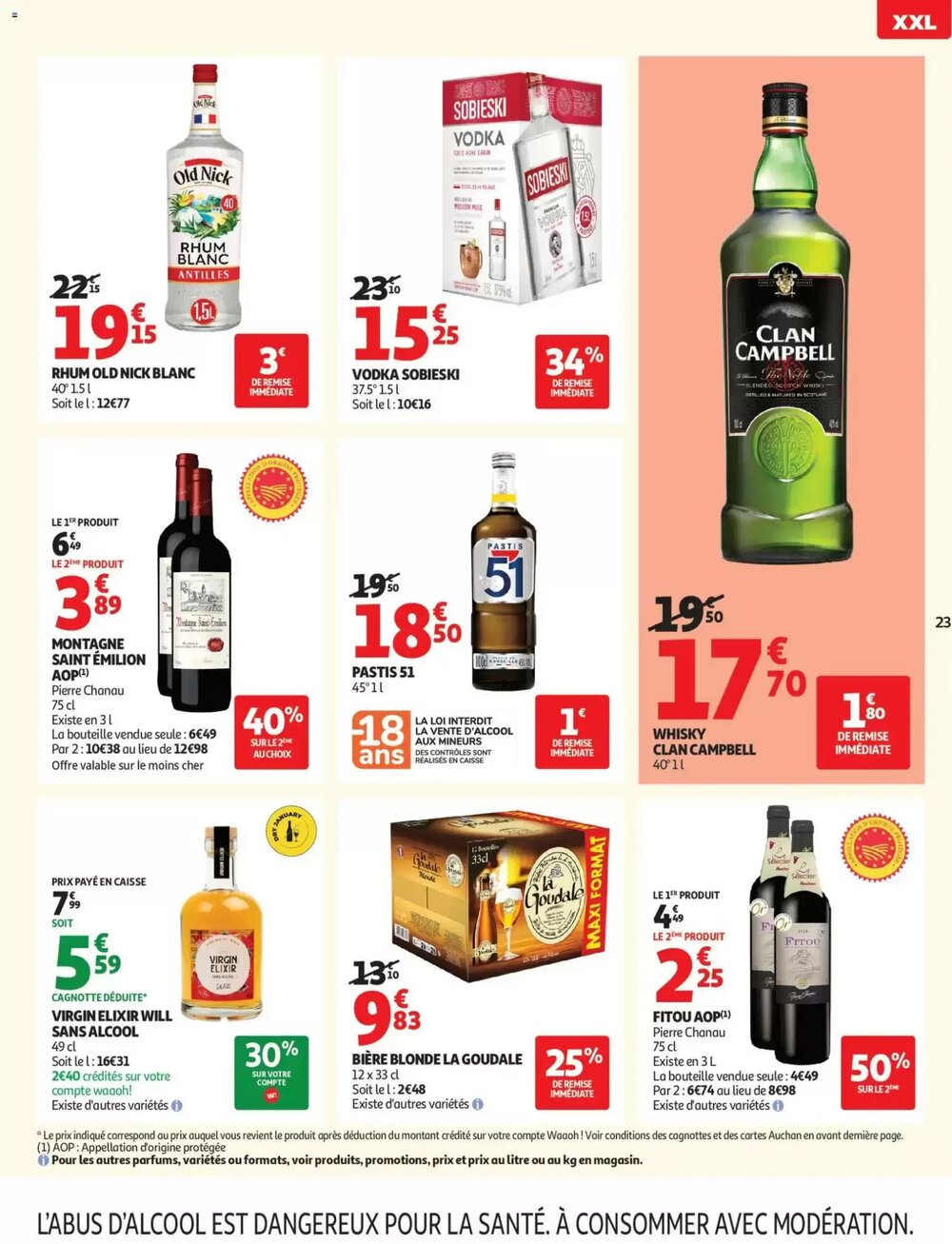 Prospectus promotionnel Auchan valable à partir du 02/01/2026 - Page 23.
