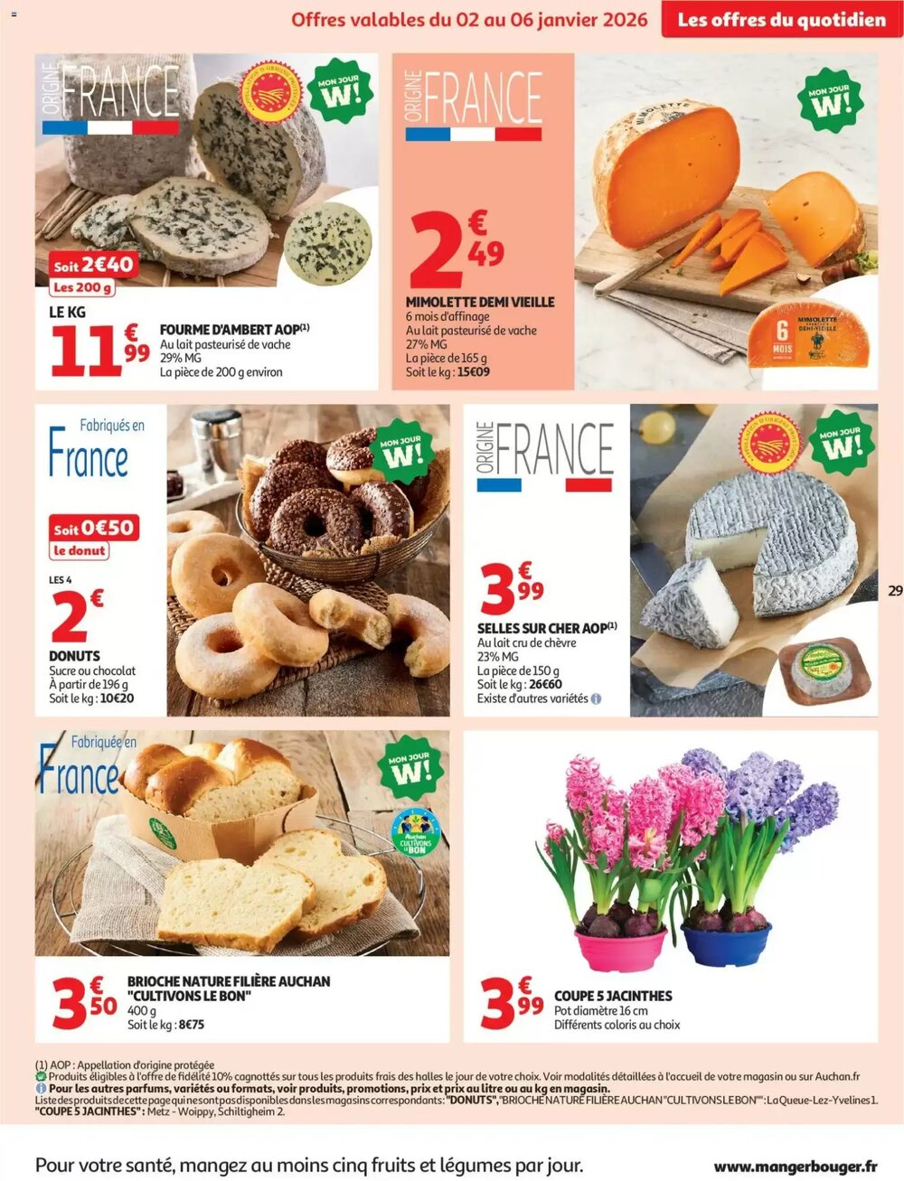 Prospectus promotionnel Auchan valable à partir du 02/01/2026 - Page 29.
