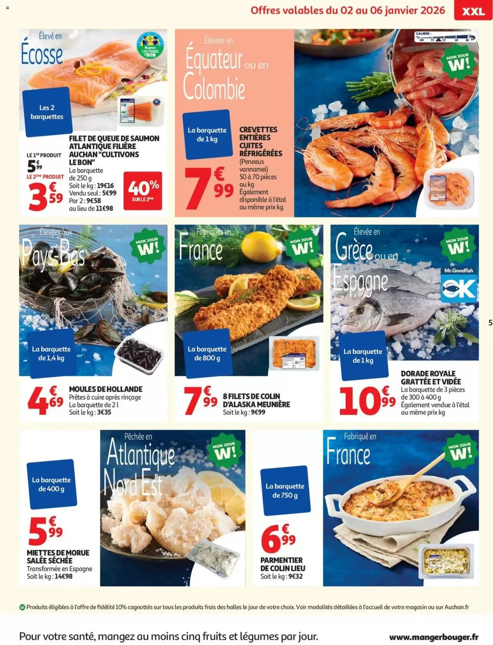 Prospectus promotionnel Auchan valable à partir du 02/01/2026 - Page 5.