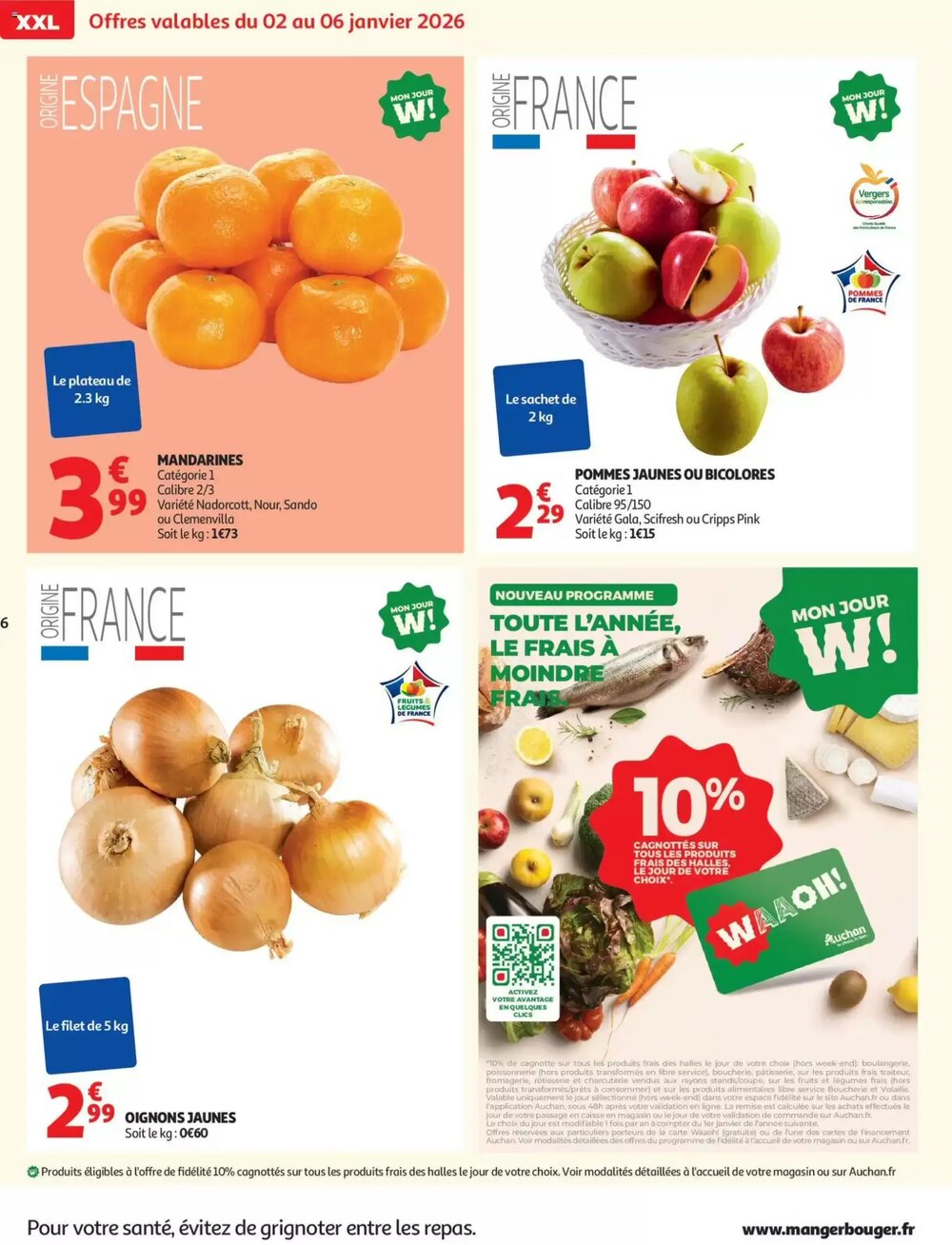 Prospectus promotionnel Auchan valable à partir du 02/01/2026 - Page 6.
