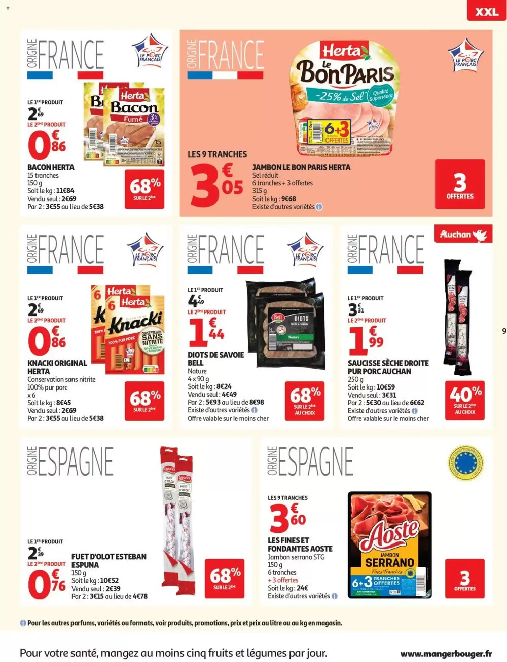 Prospectus promotionnel Auchan valable à partir du 02/01/2026 - Page 9.