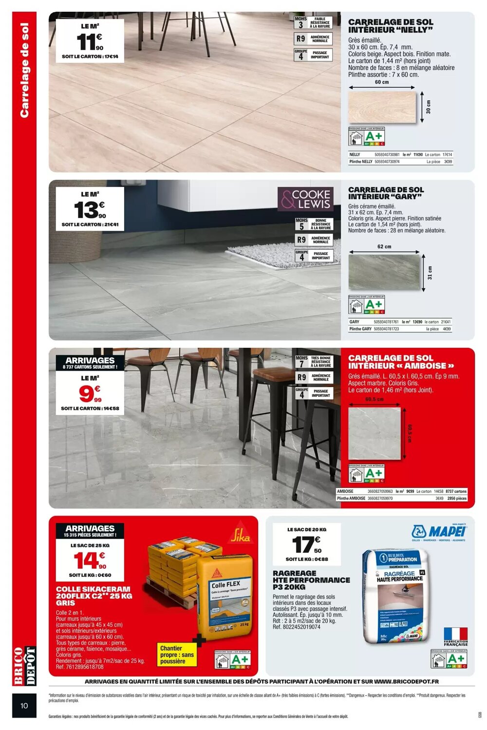 Prospectus promotionnel Brico Dépôt valable à partir du 02/01/2026 - Page 10.