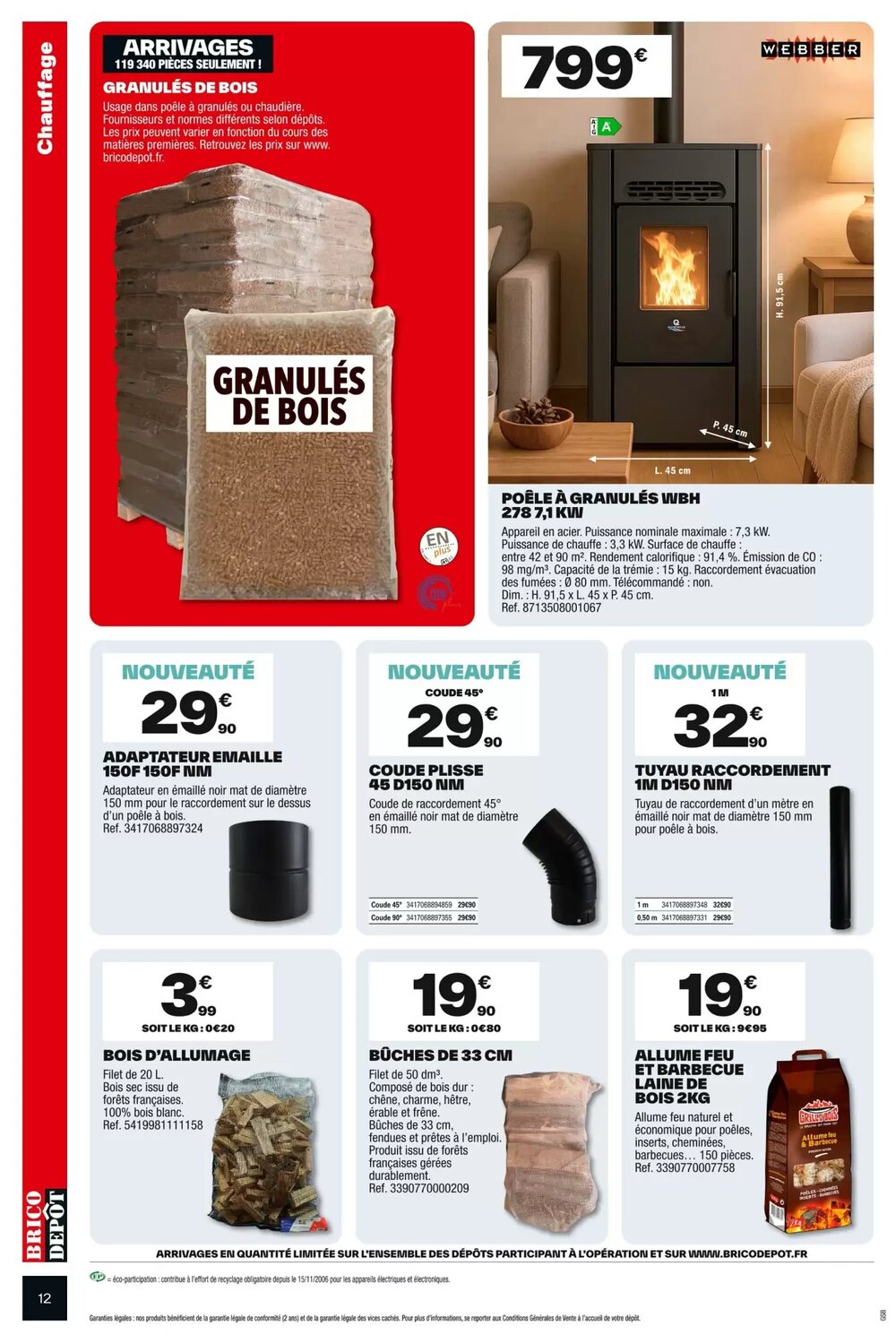 Prospectus promotionnel Brico Dépôt valable à partir du 02/01/2026 - Page 12.