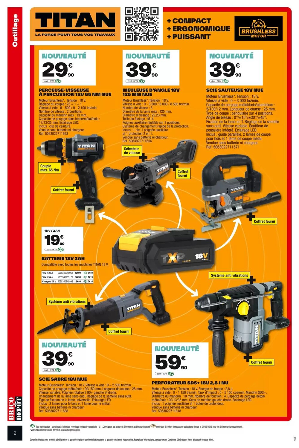 Prospectus promotionnel Brico Dépôt valable à partir du 02/01/2026 - Page 2.
