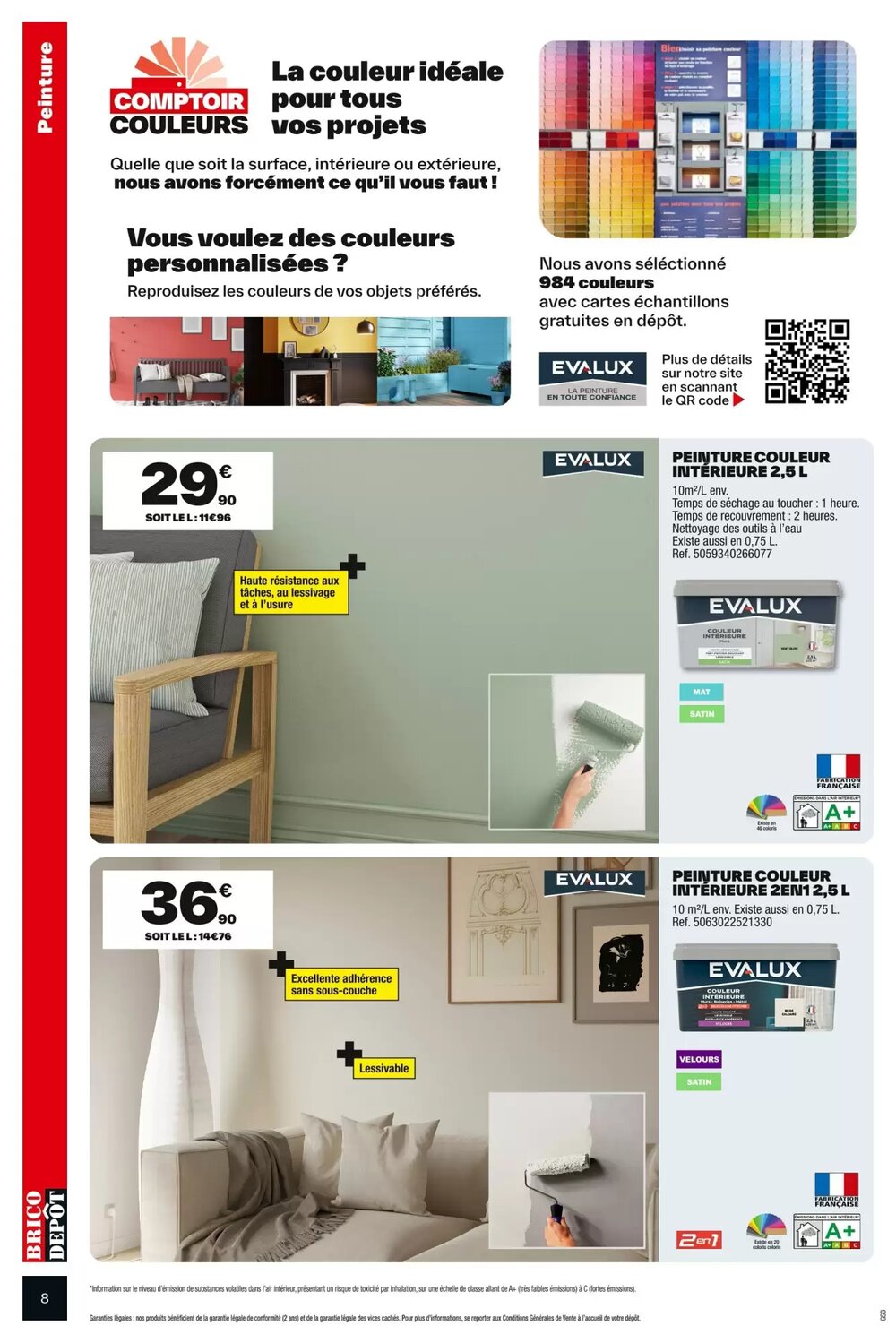 Prospectus promotionnel Brico Dépôt valable à partir du 02/01/2026 - Page 8.